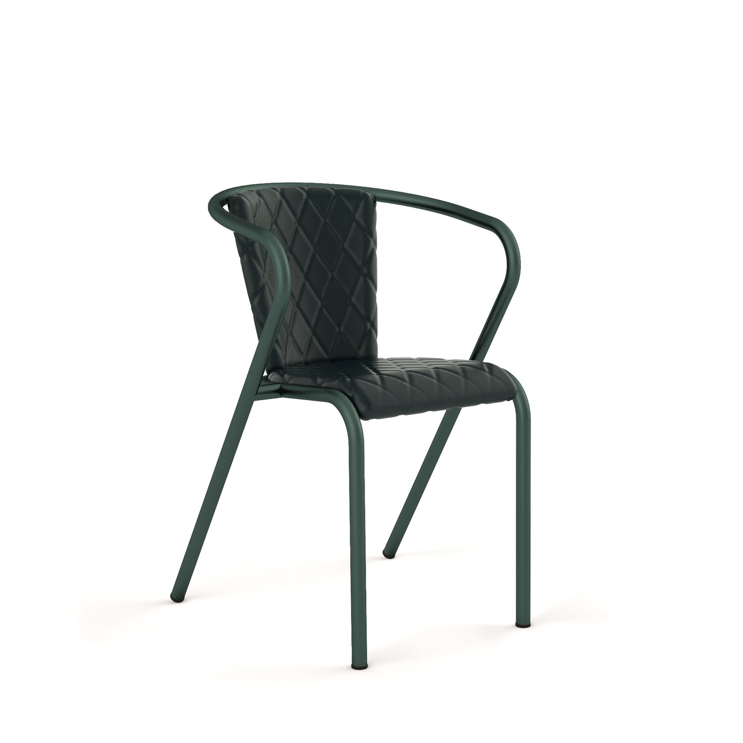 Basil Grain / Natural Leather - British Green
