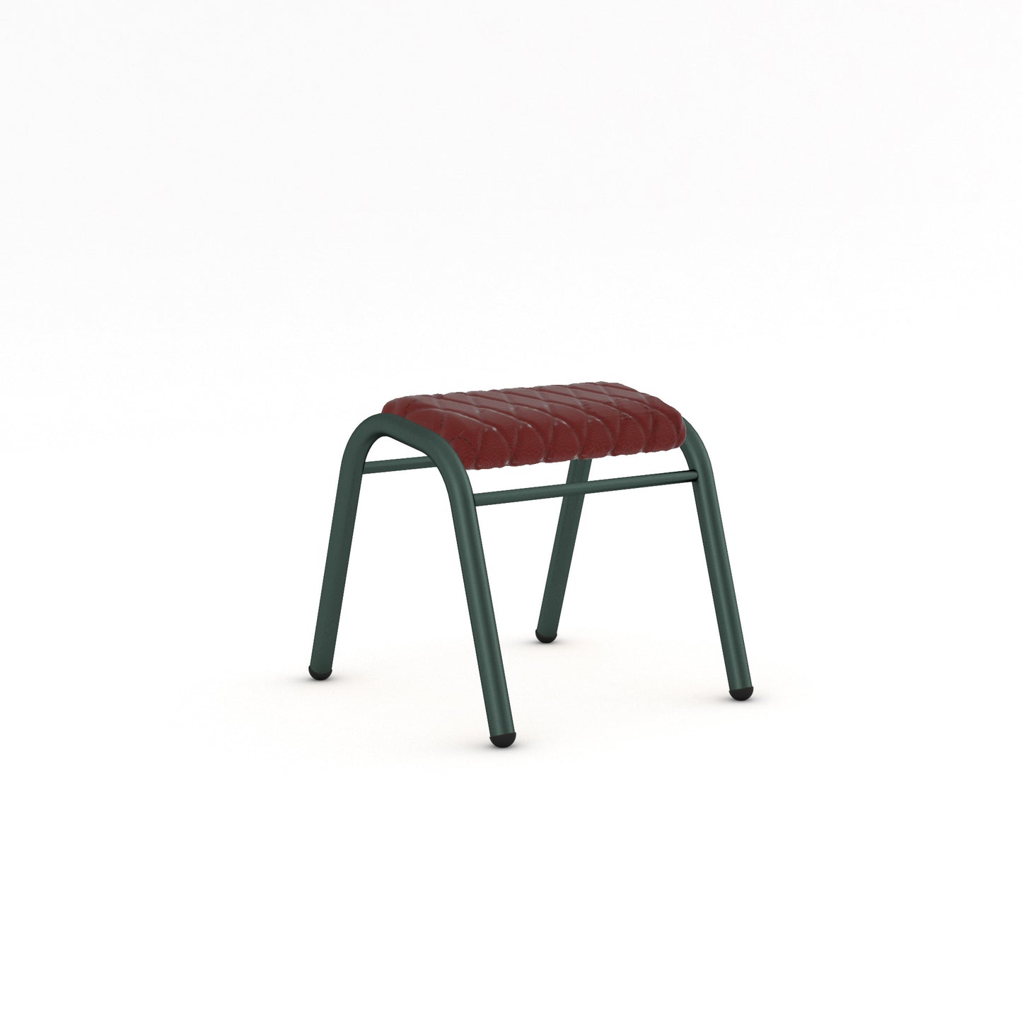 Basil Grain / Synthetic Leather - Merlot