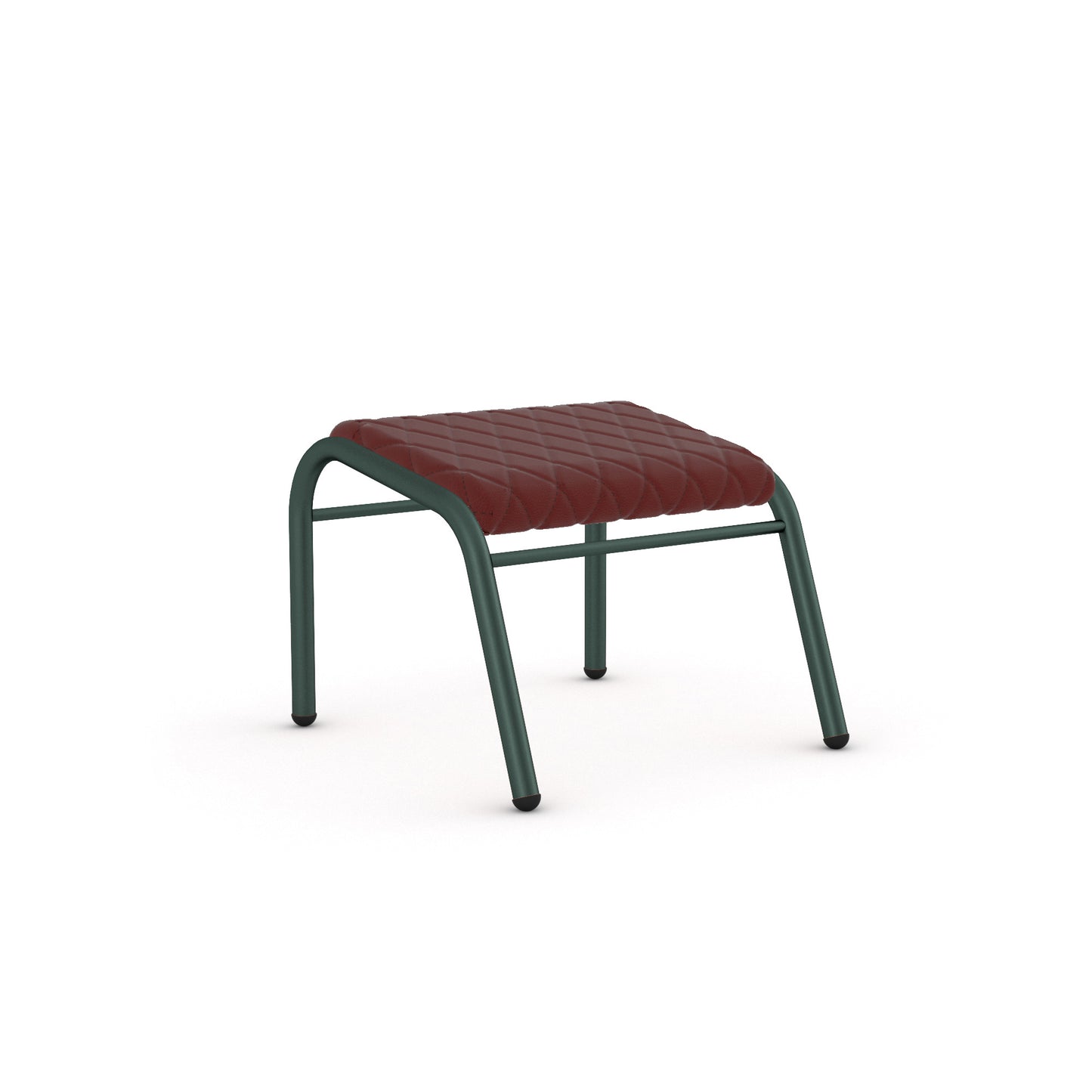Basil Grain / Synthetic Leather - Merlot