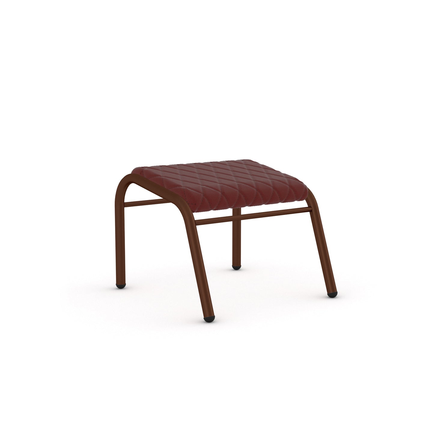 Espresso Grain / Synthetic Leather - Merlot