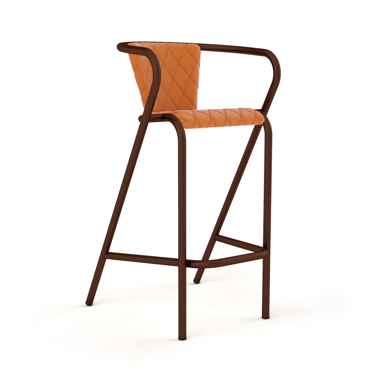 Espresso Grain / Synthetic Leather - Clementine