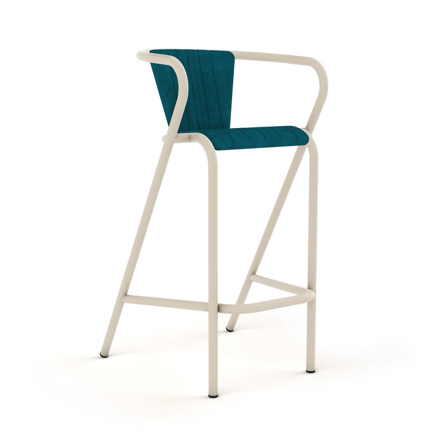 Oyster White / Turquoise