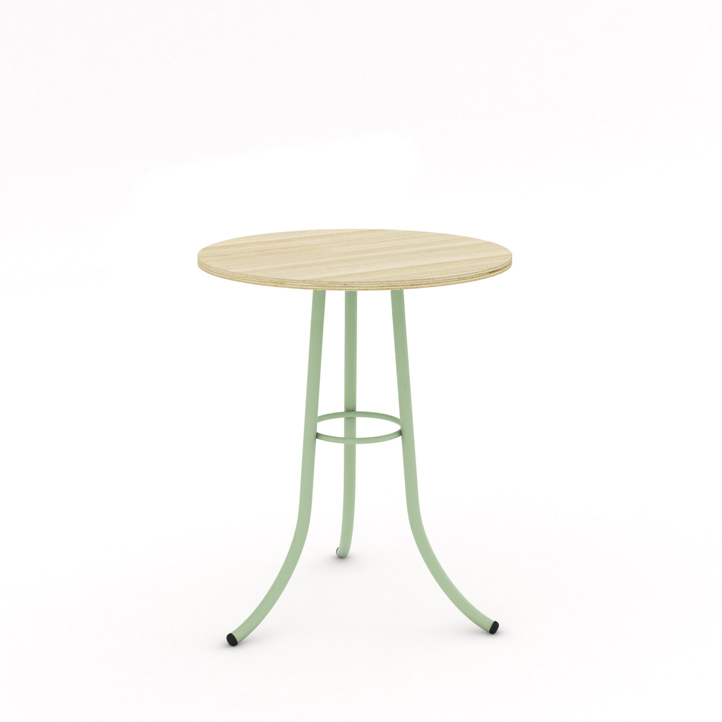 Pastel Green / Ash - Wood Veneer