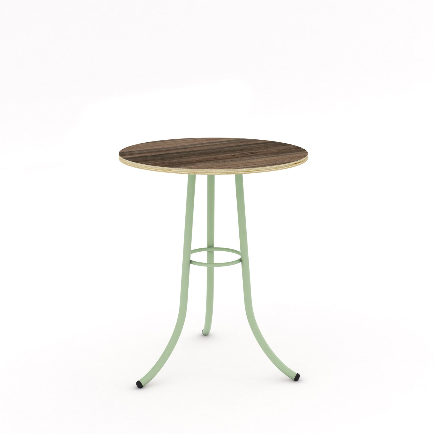 Pastel Green / Walnut - Wood Veneer