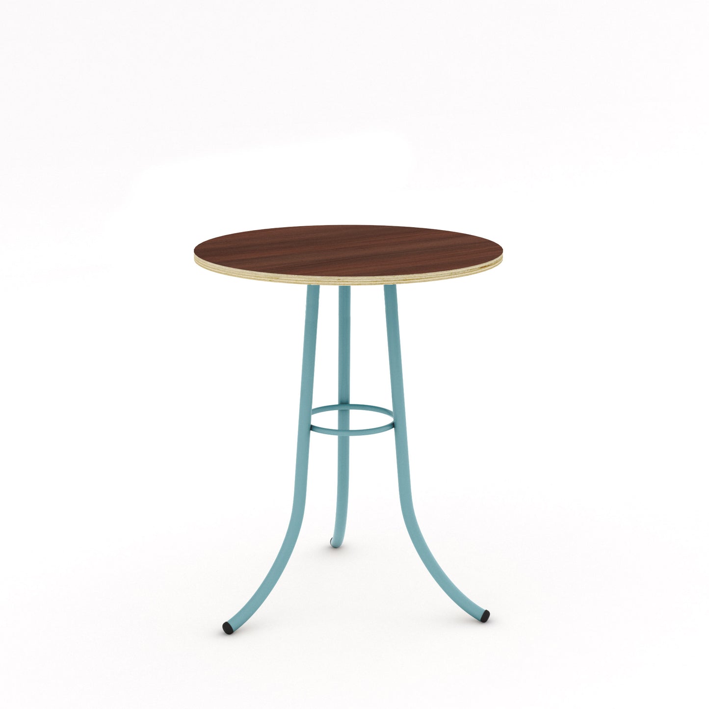 Pastel Turquoise / Walnut - HPL