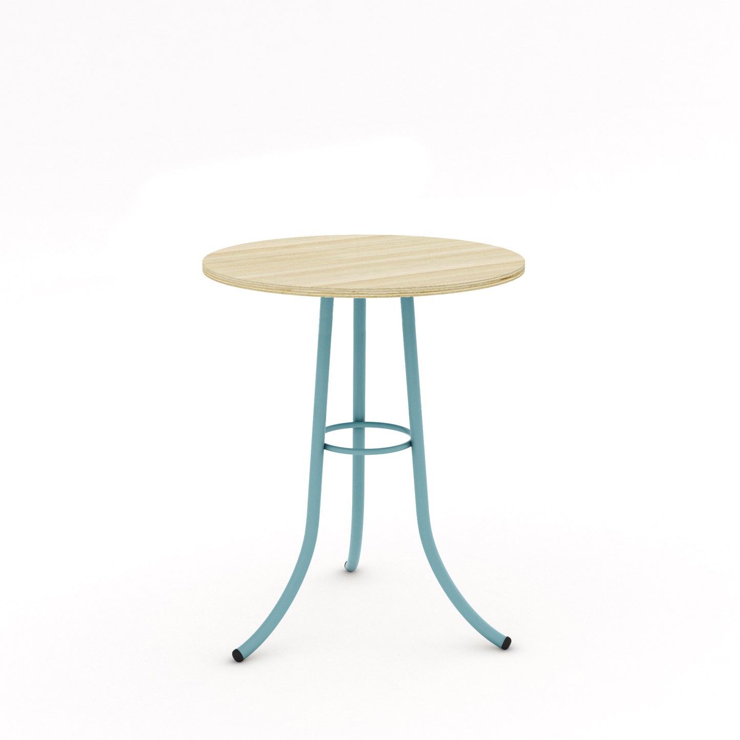 Pastel Turquoise / Ash - Wood Veneer