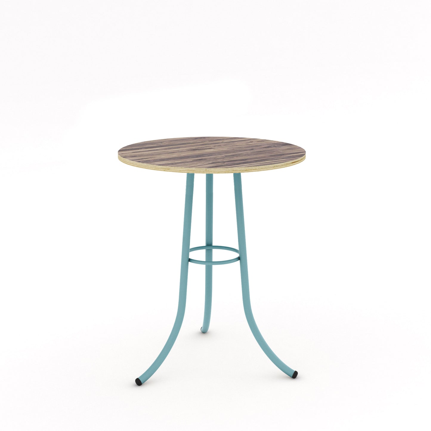 Pastel Turquoise / Ziricote - Wood Veneer