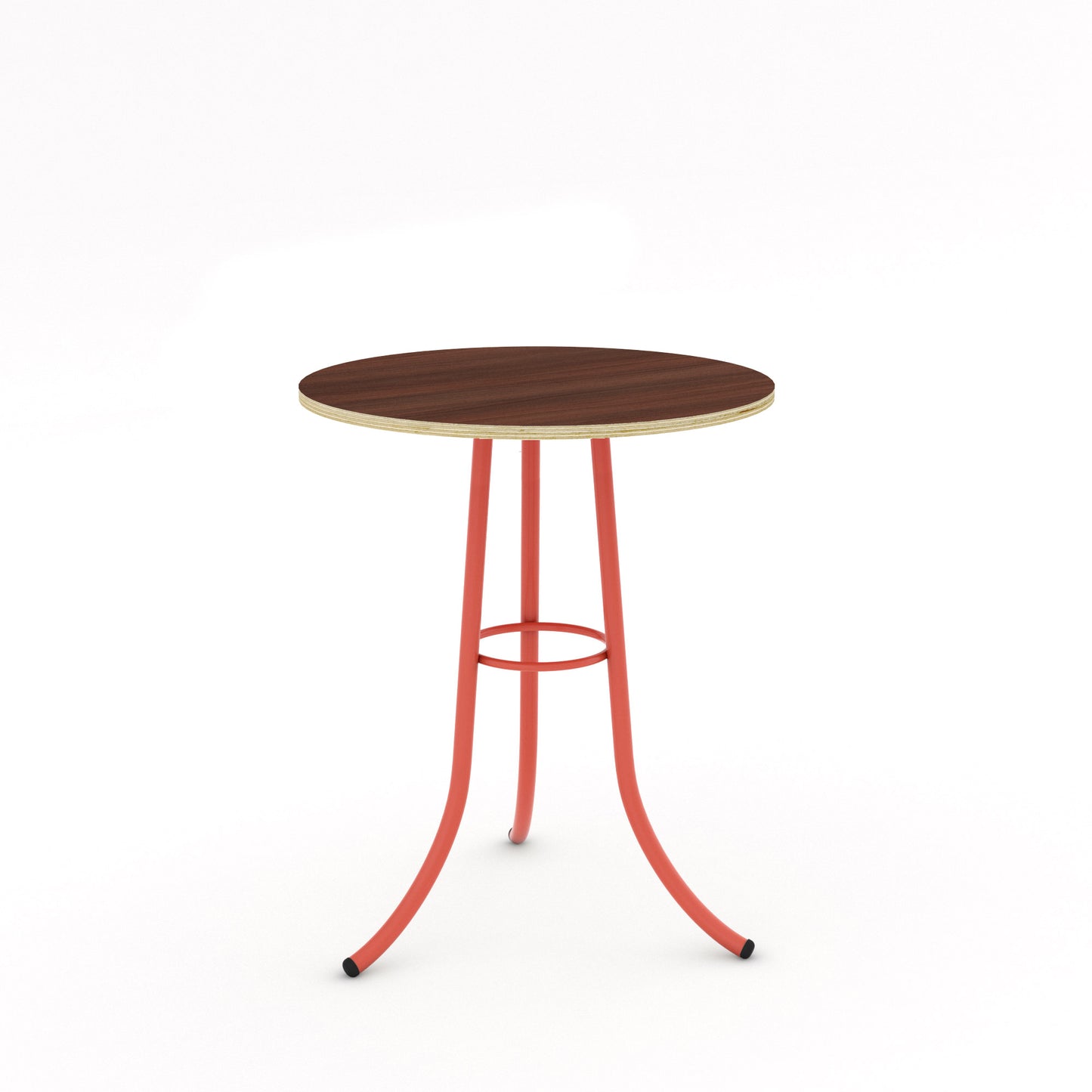 Salmon Pink / Walnut - HPL