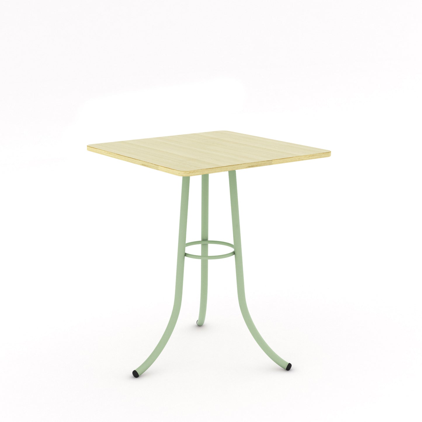 Pastel Green / Ash - Wood Veneer
