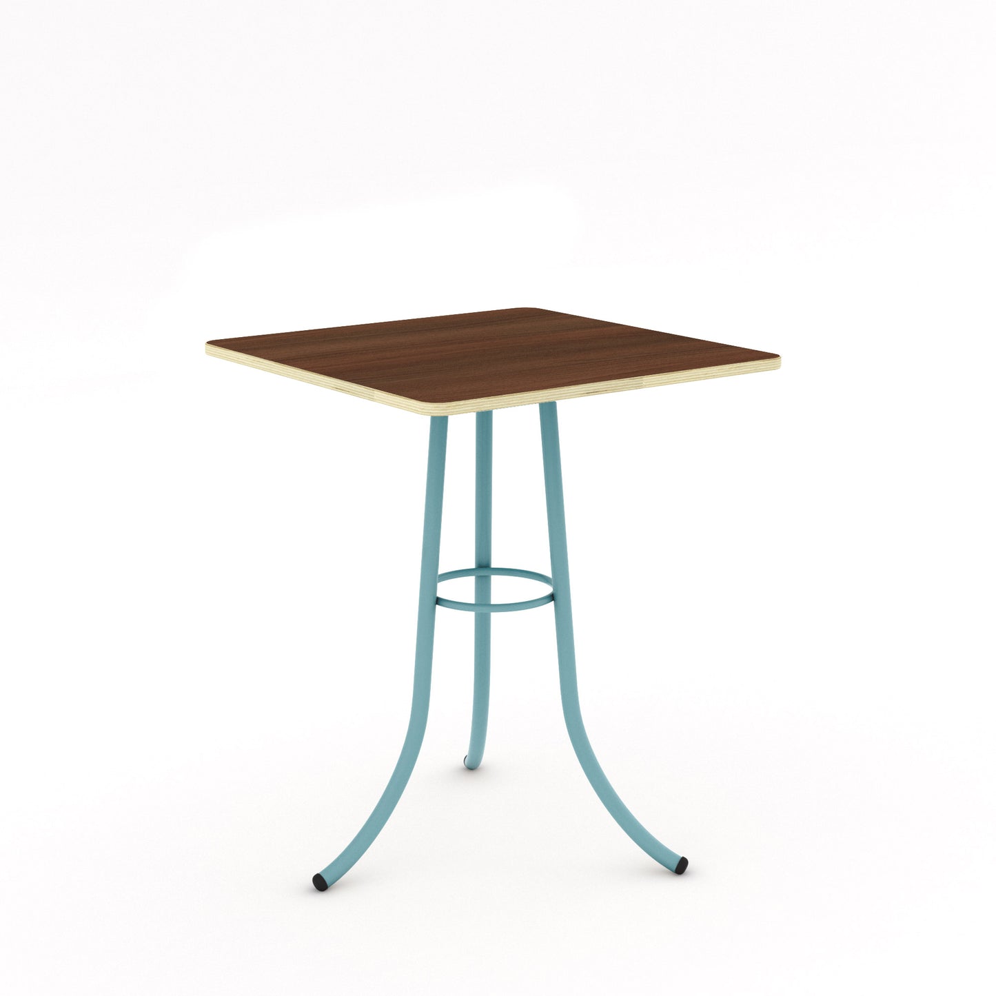 Pastel Turquoise / Walnut - HPL