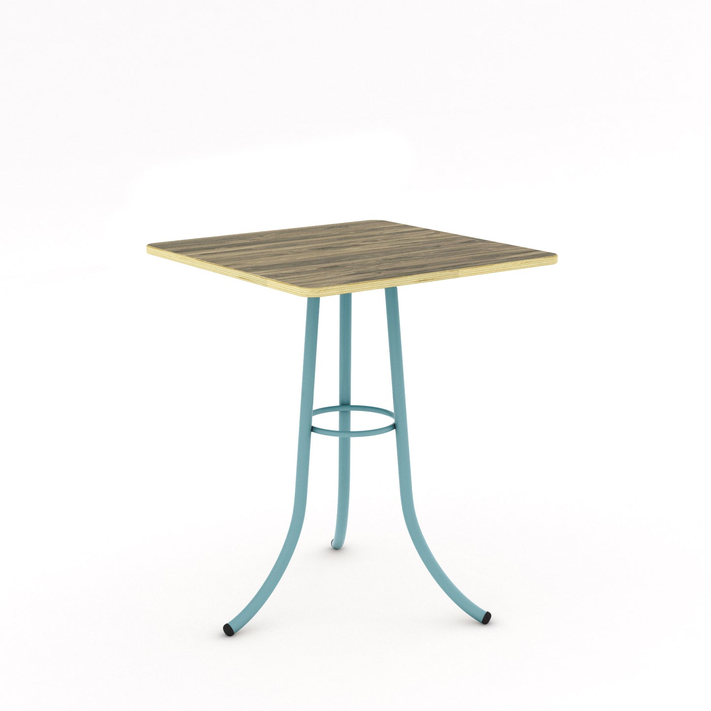 Pastel Turquoise / Ziricote - Wood Veneer