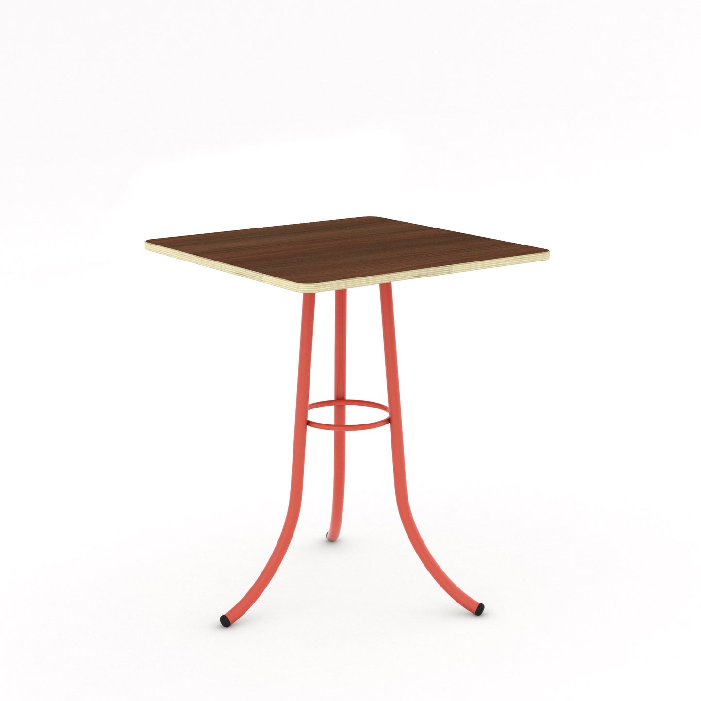 Salmon Pink / Walnut - HPL