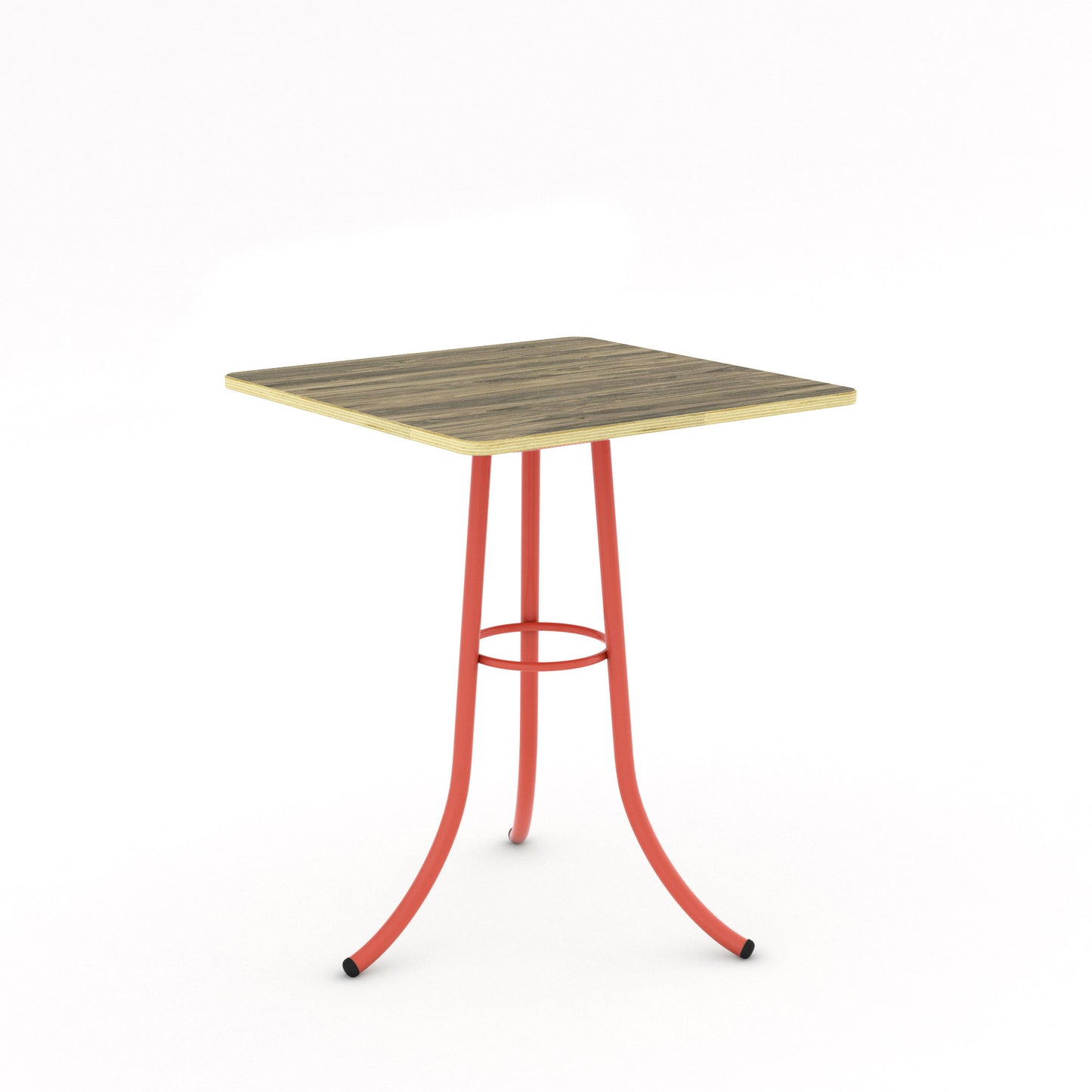 Salmon Pink / Ziricote - Wood Veneer