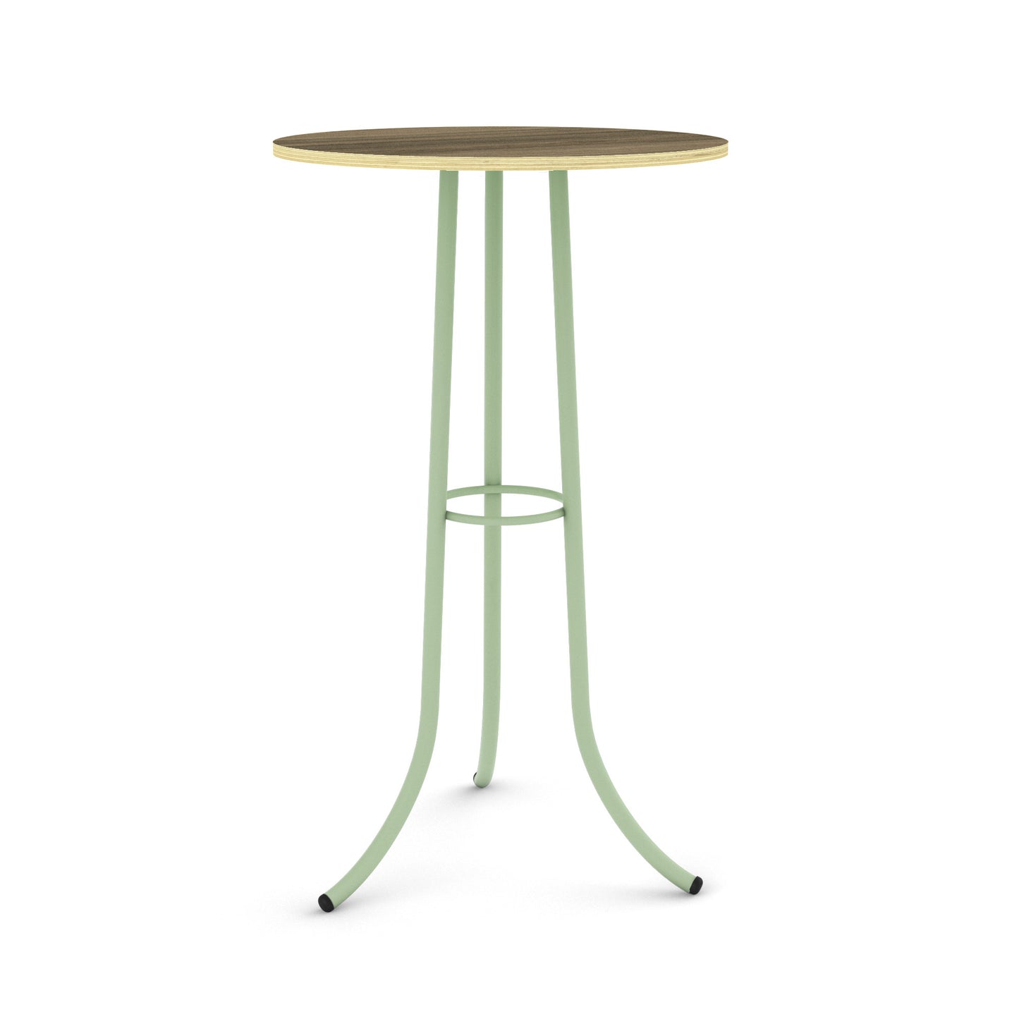 Pastel Green / Walnut - Wood Veneer