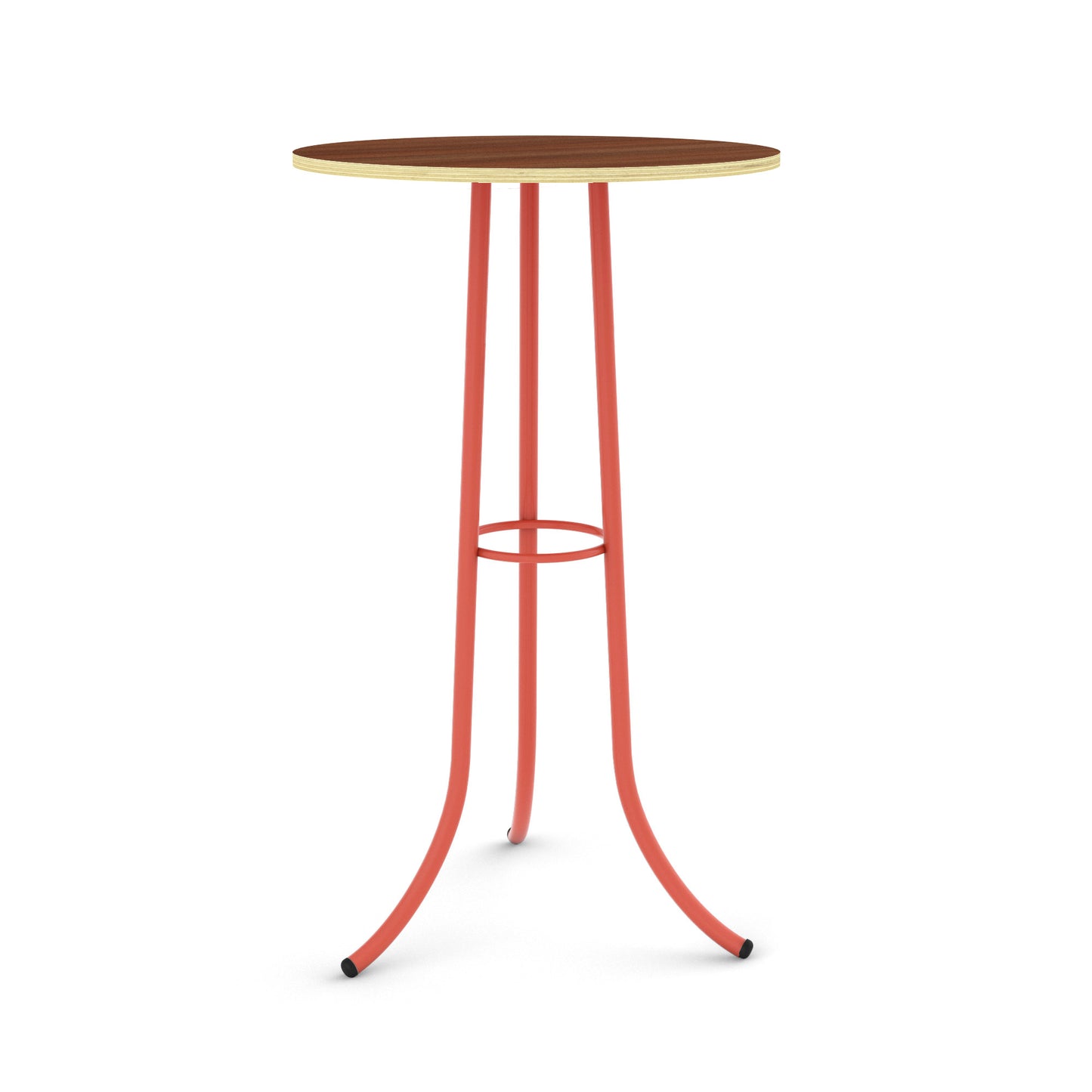 Salmon Pink / Walnut - HPL