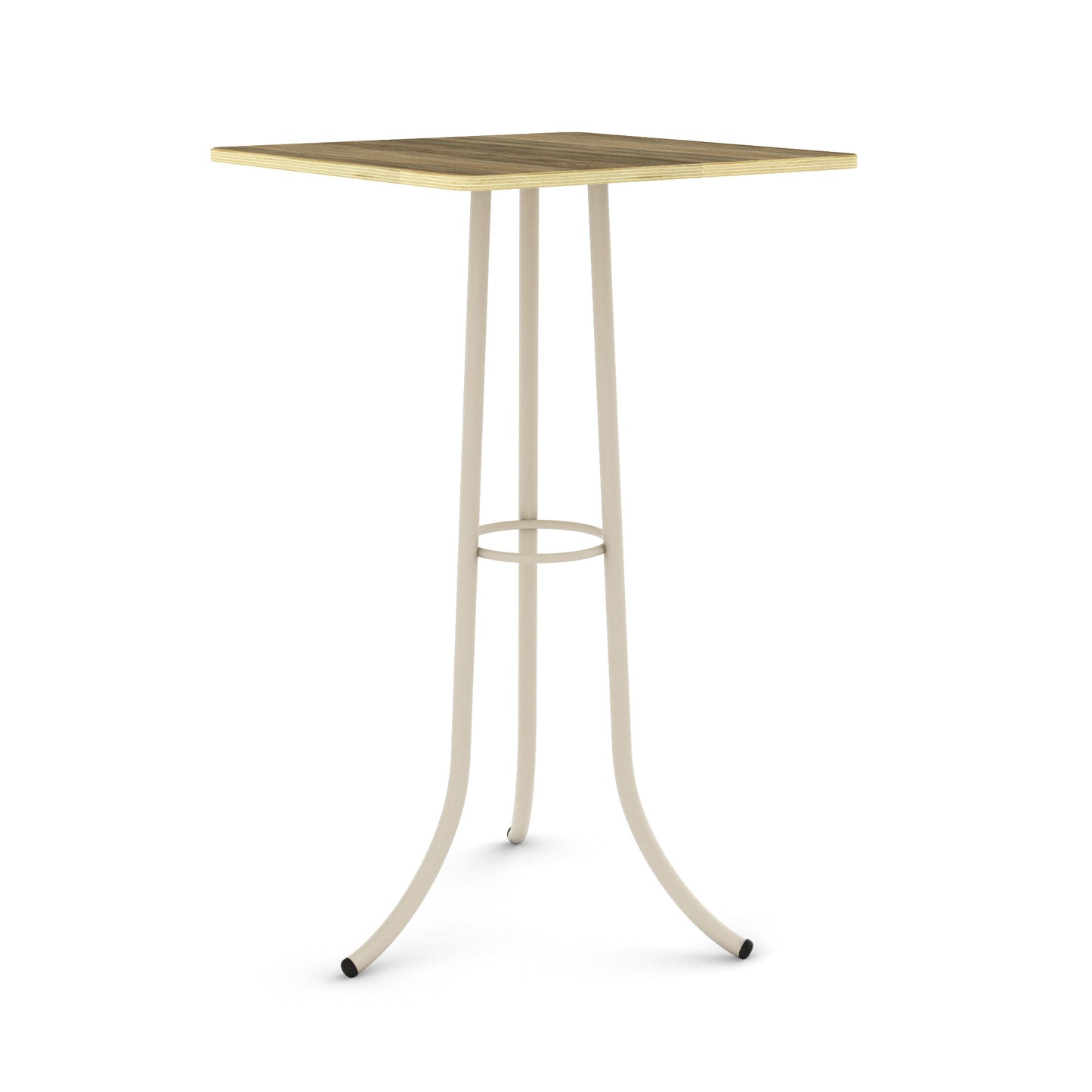 Oyster White / Walnut - Wood Veneer