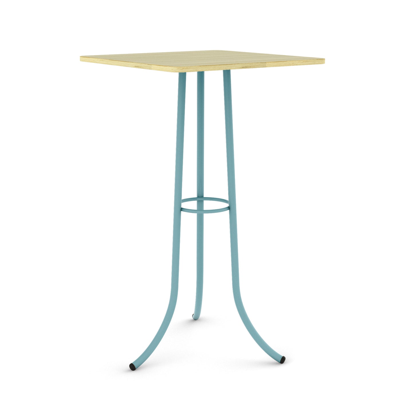 Pastel Turquoise / Ash - Wood Veneer