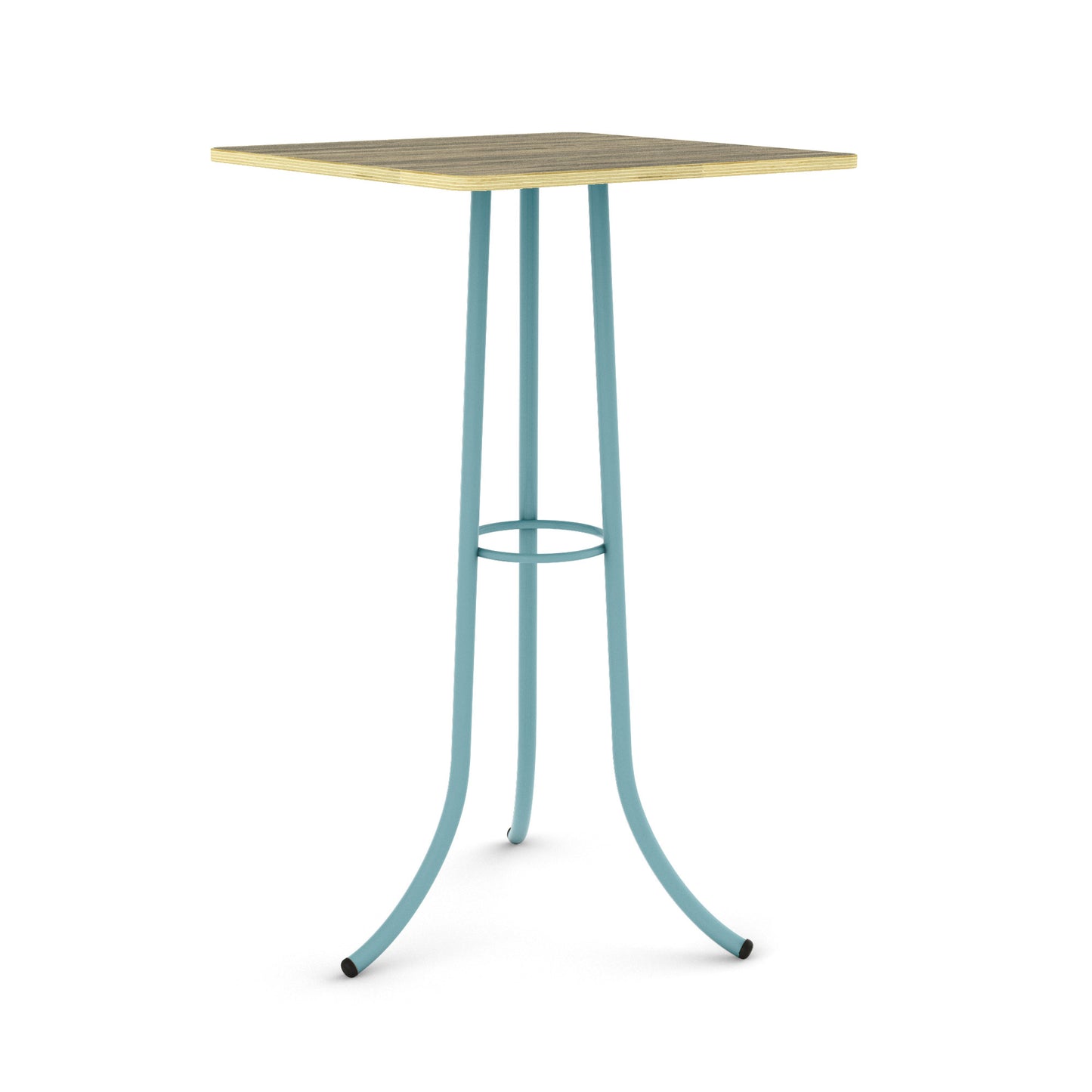 Pastel Turquoise / Ziricote - Wood Veneer