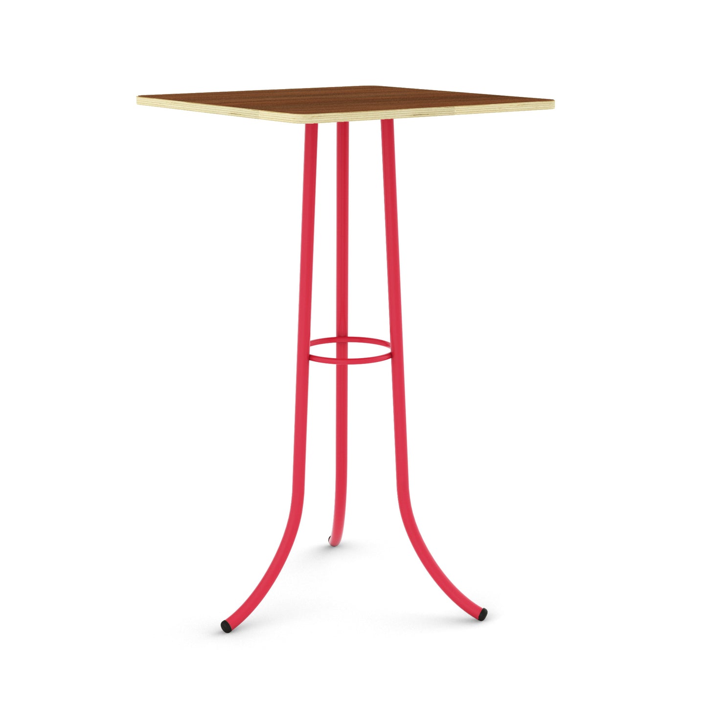 Strawberry Red / Walnut - HPL