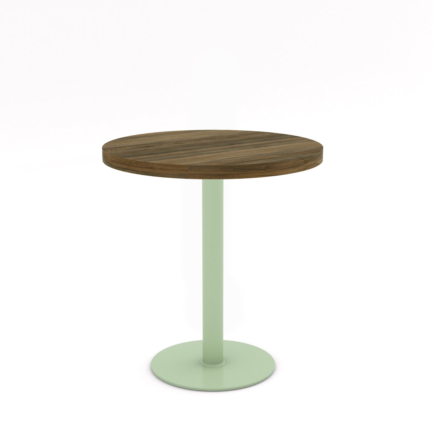 Pastel Green / Walnut - Wood Veneer
