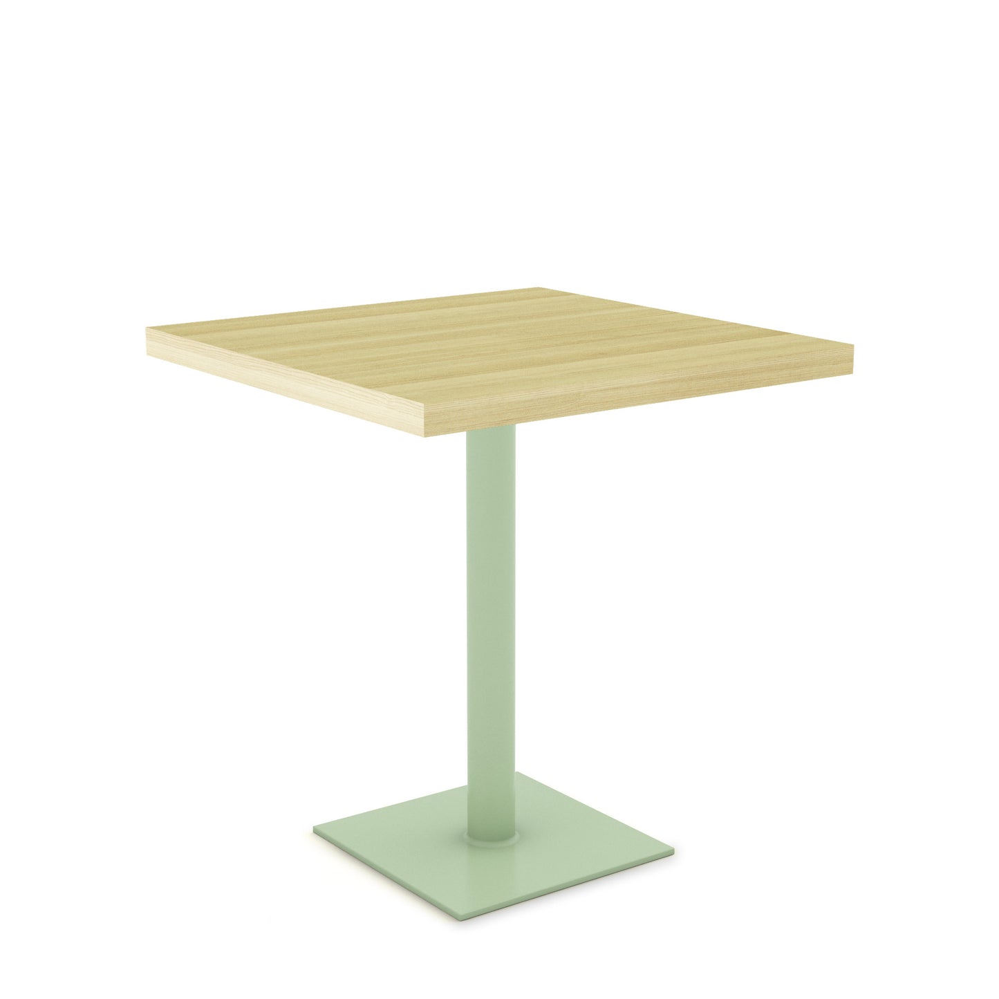 Pastel Green / Ash - Wood Veneer