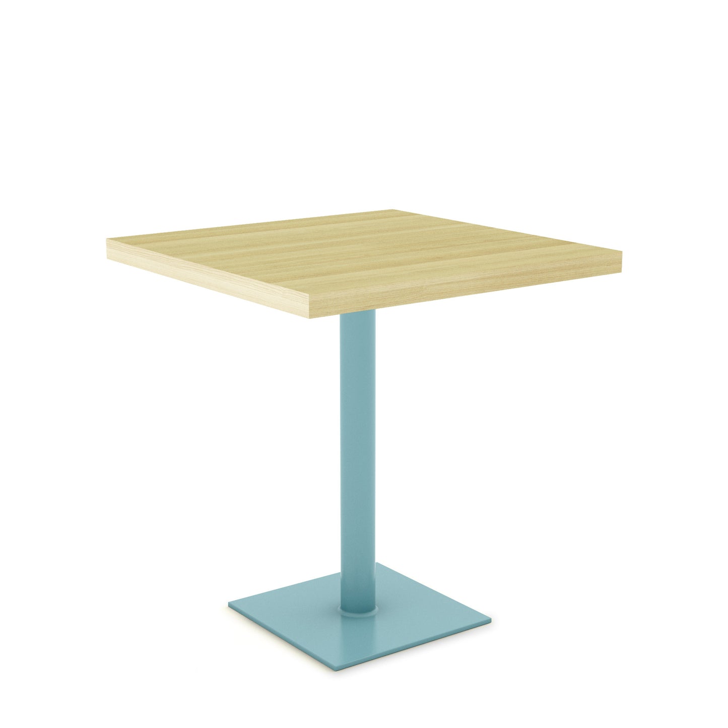 Pastel Turquoise / Ash - Wood Veneer
