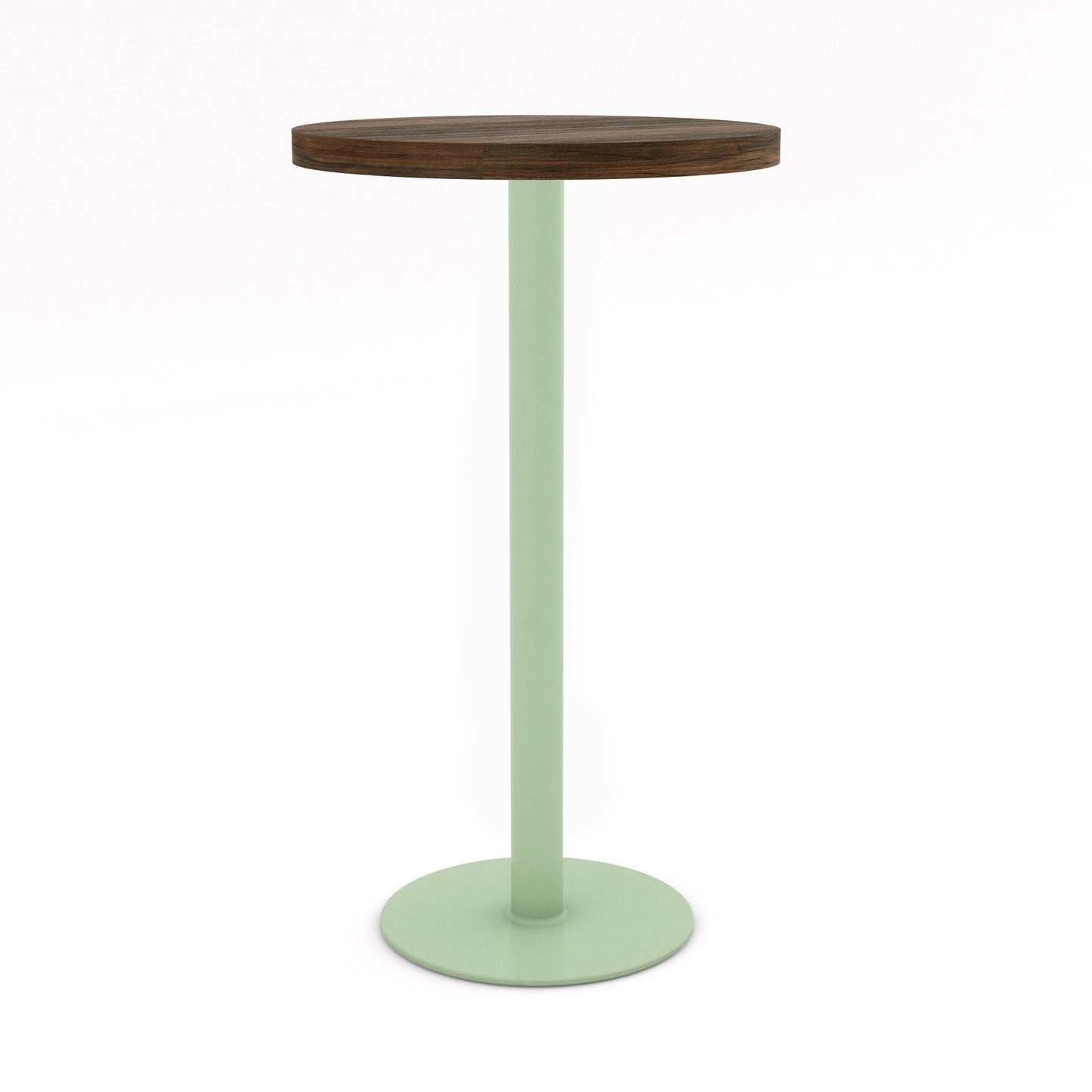 Pastel Green / Walnut - Wood Veneer