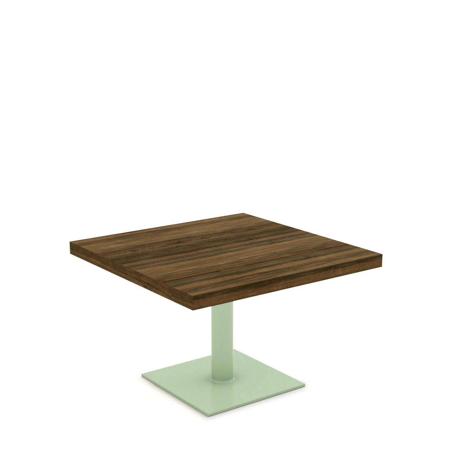 Pastel Green / Walnut - Wood Veneer