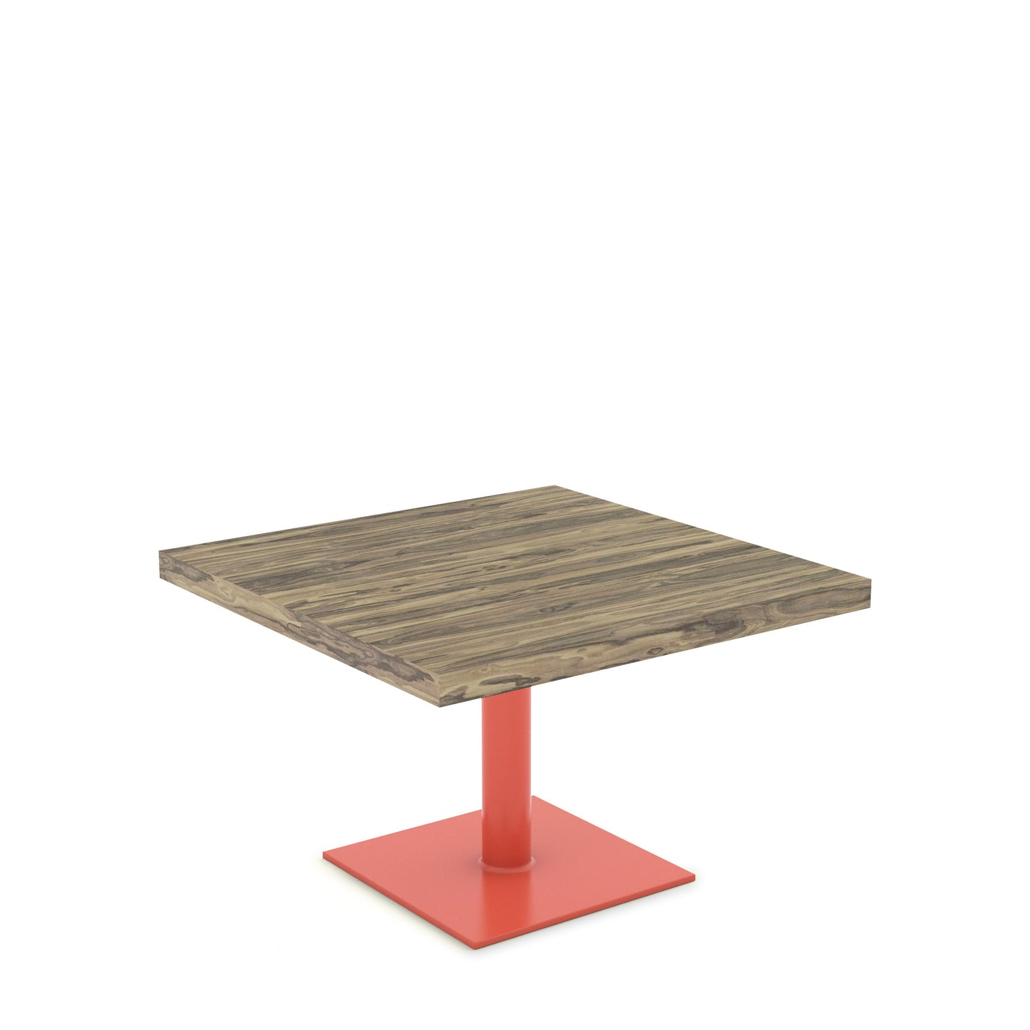 Salmon Pink / Ziricote - Wood Veneer