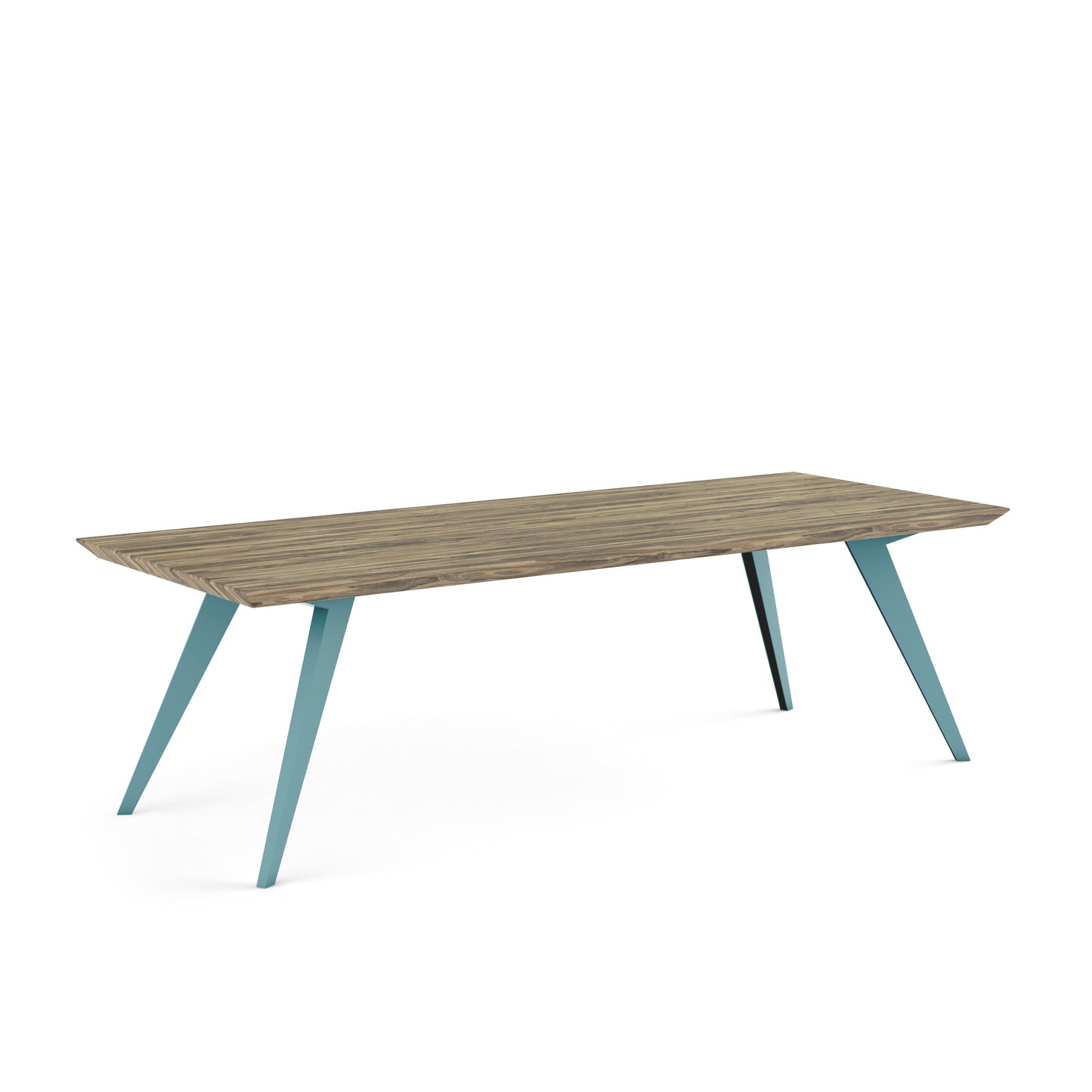Pastel Turquoise / Ziricote - Wood Veneer