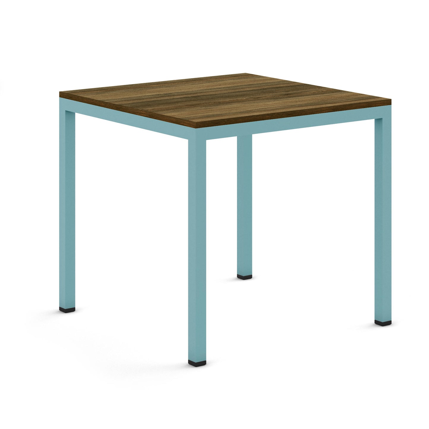 Pastel Turquoise / Walnut - Wood Veneer