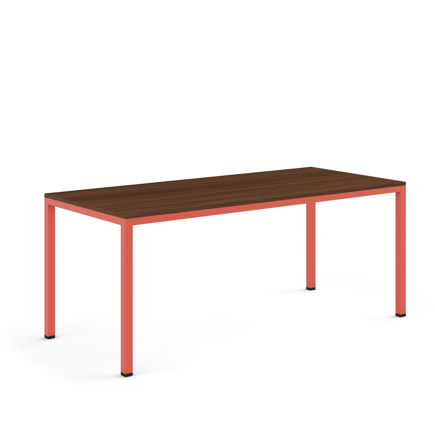 Salmon Pink / Walnut - Hpl