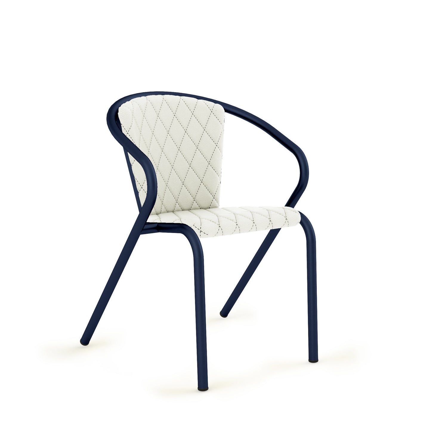 Admiral Grain / Synthetic Leather - White