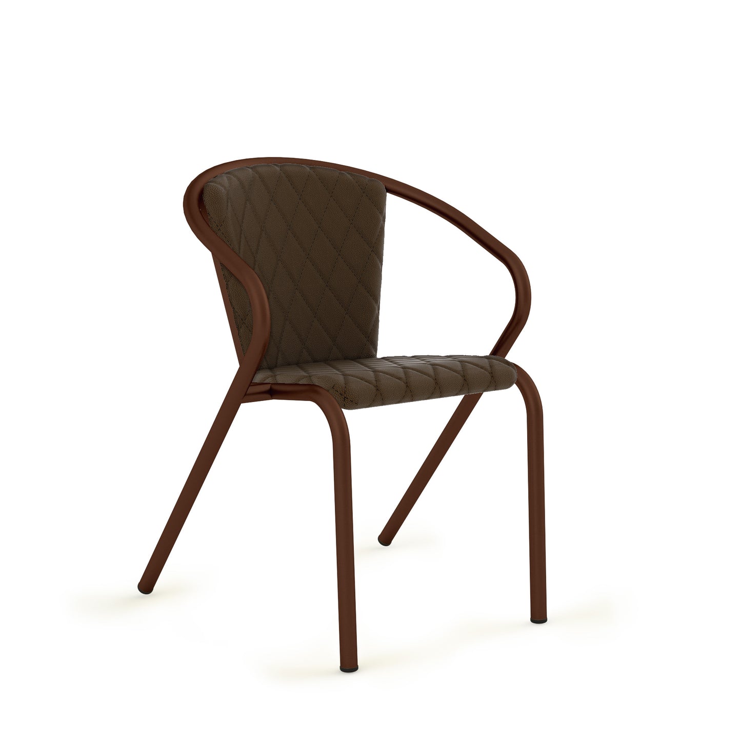 Espresso Grain / Synthetic Leather - Chocolate