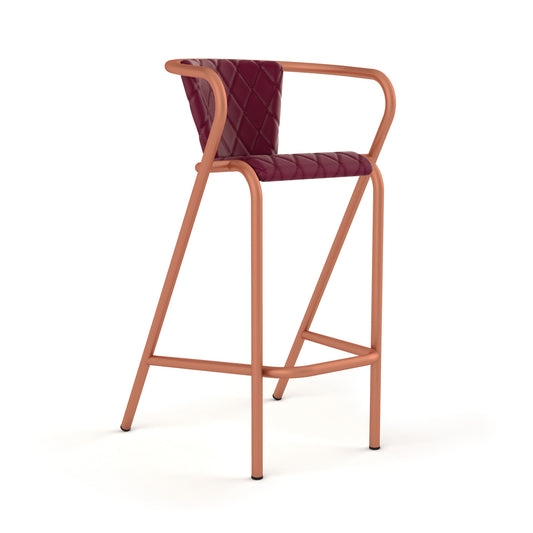 Sandstone Grain / Natural Leather - Vines