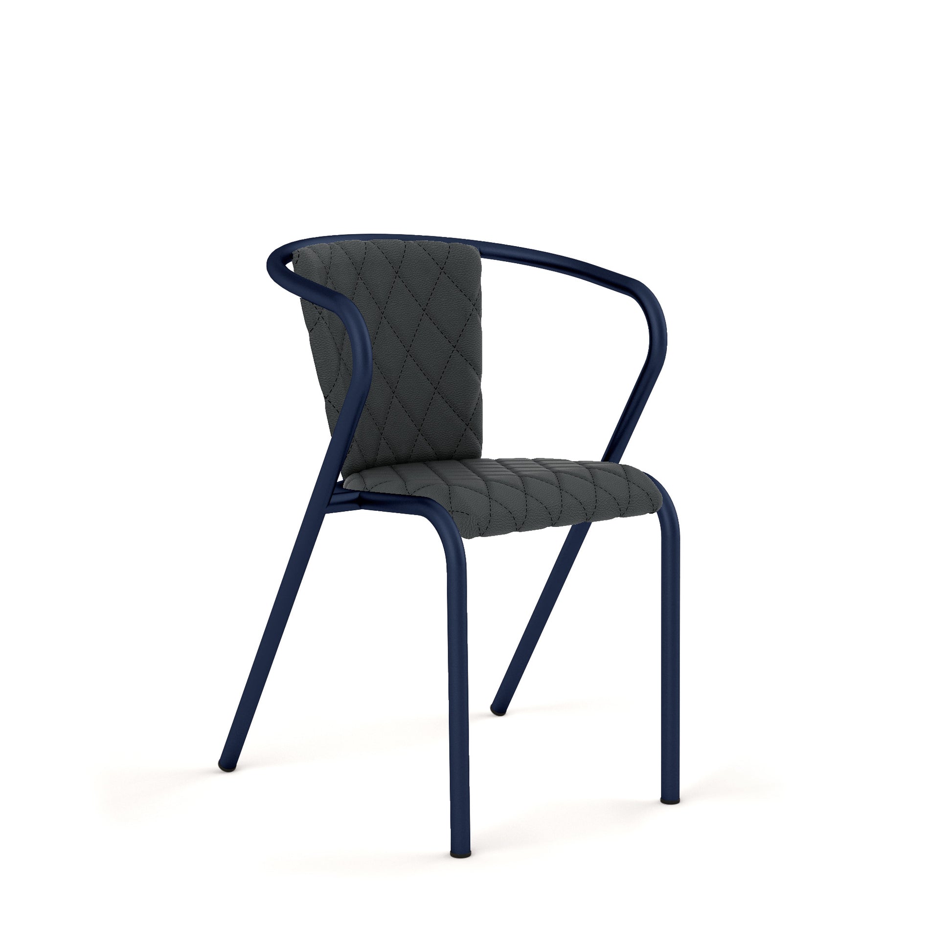 Admiral Grain / Synthetic Leather - Graphite