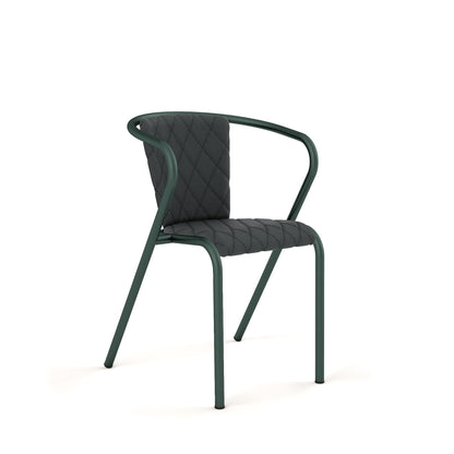 Basil Grain / Synthetic Leather - Graphite