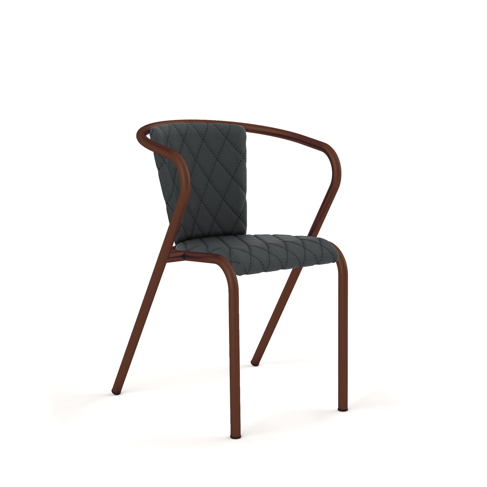 Espresso Grain / Synthetic Leather - Graphite