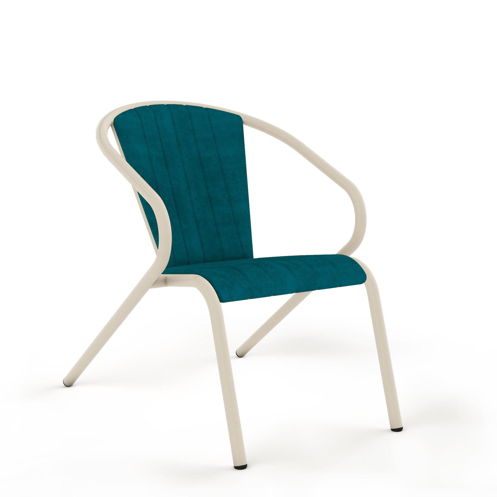 Oyster White / Turquoise