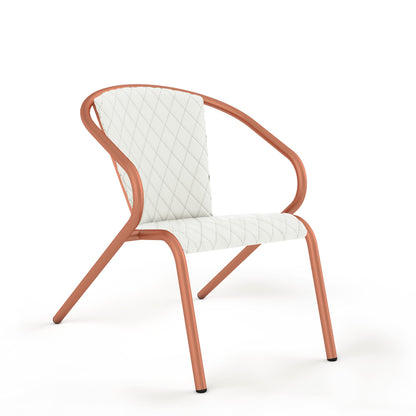 Sandstone Grain / Synthetic Leather - White