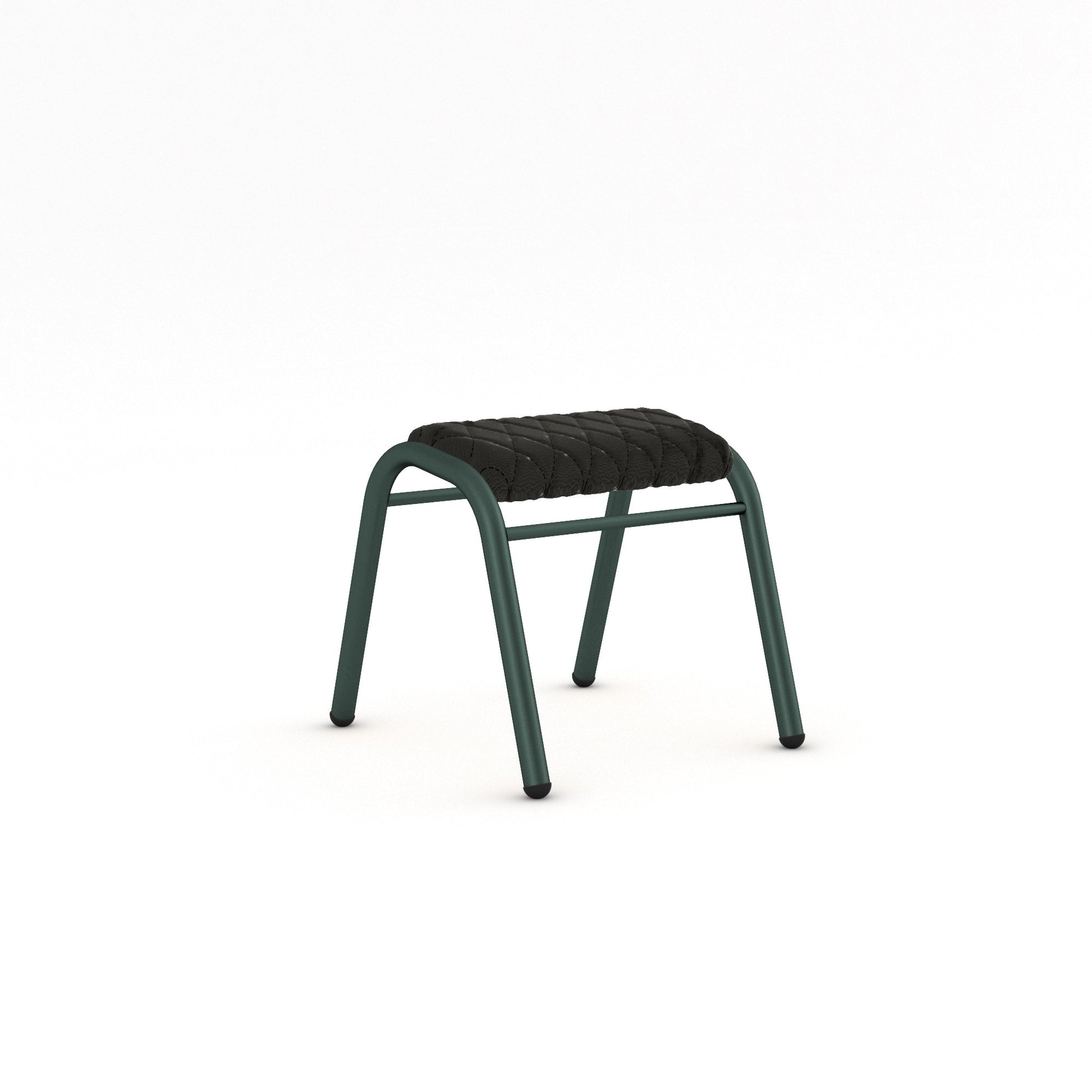 Basil Grain / Synthetic Leather - Black