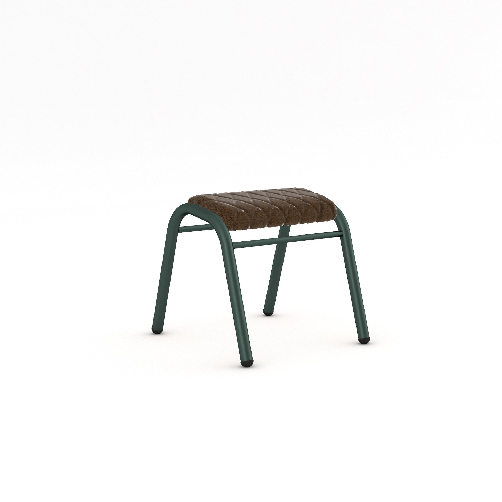 Basil Grain / Synthetic Leather - Chocolate