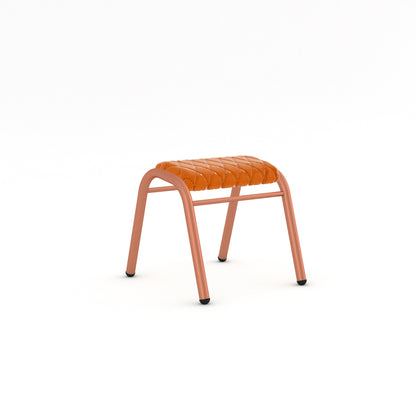 Sandstone Grain / Synthetic Leather - Clementine