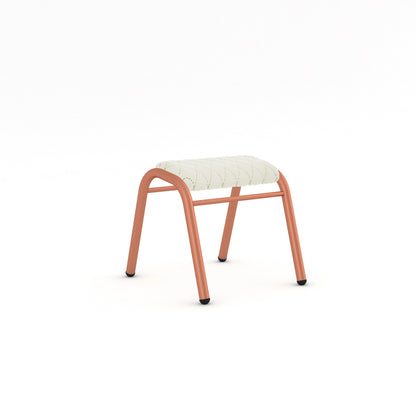 Sandstone Grain / Synthetic Leather - White