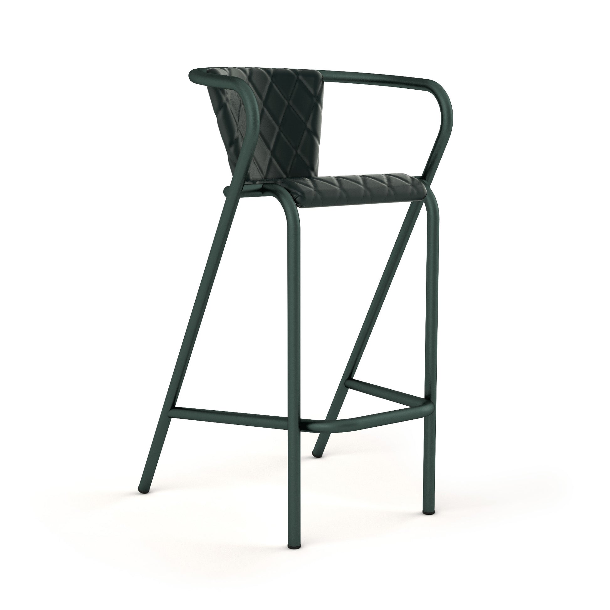 Basil Grain / Natural Leather - British Green