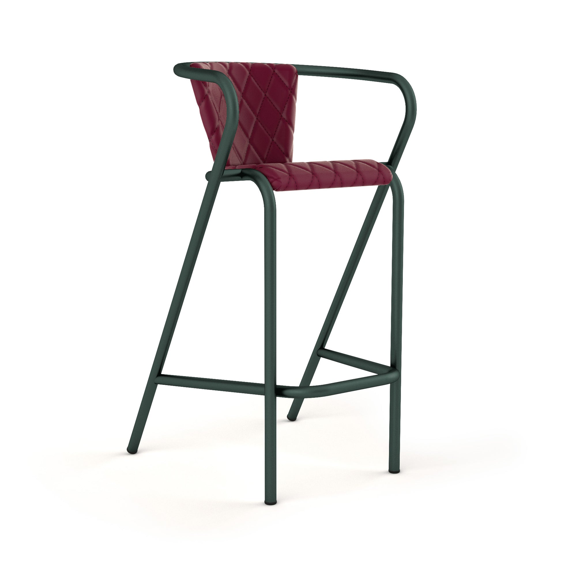 Basil Grain / Natural Leather - Vines