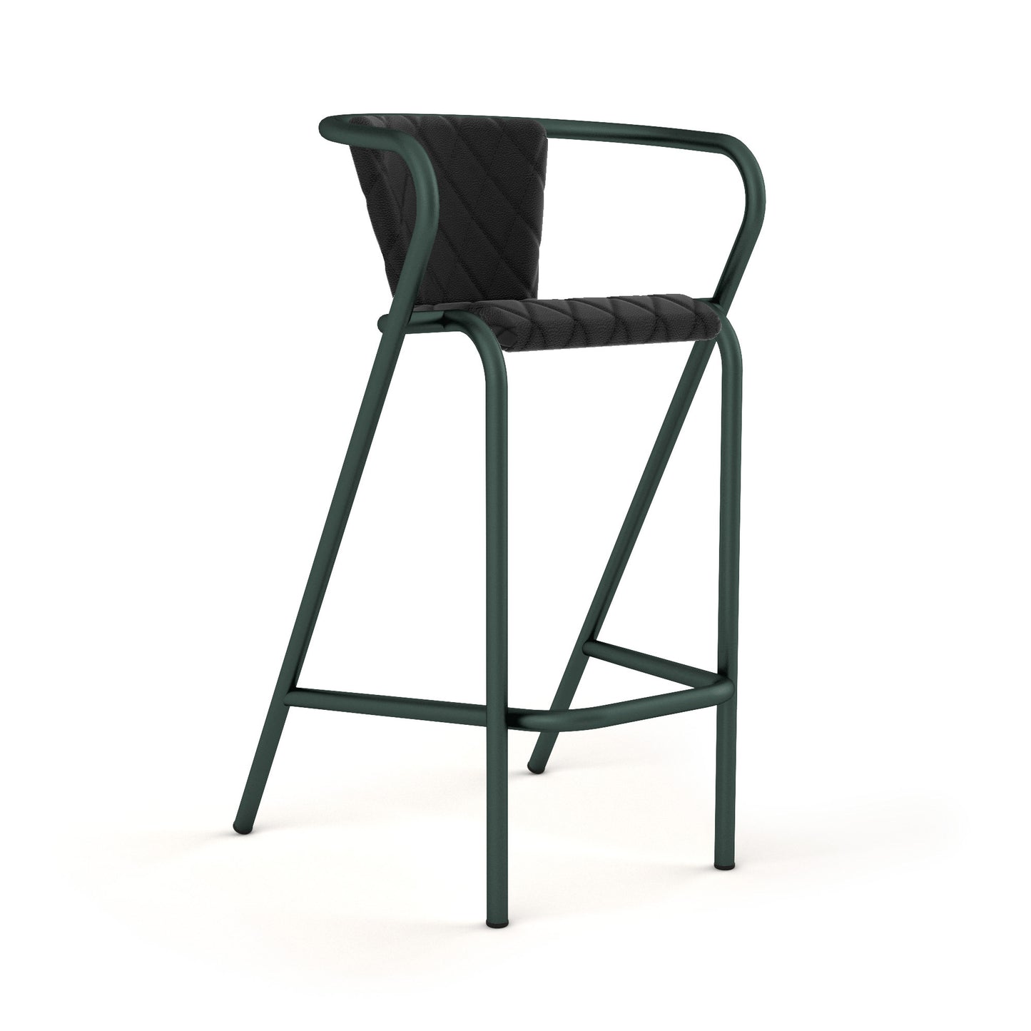 Basil Grain / Synthetic Leather - Black