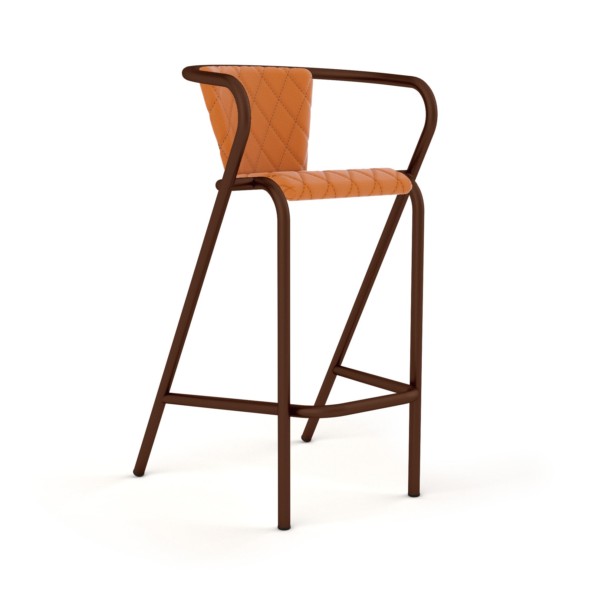 Espresso Grain / Synthetic Leather - Clementine