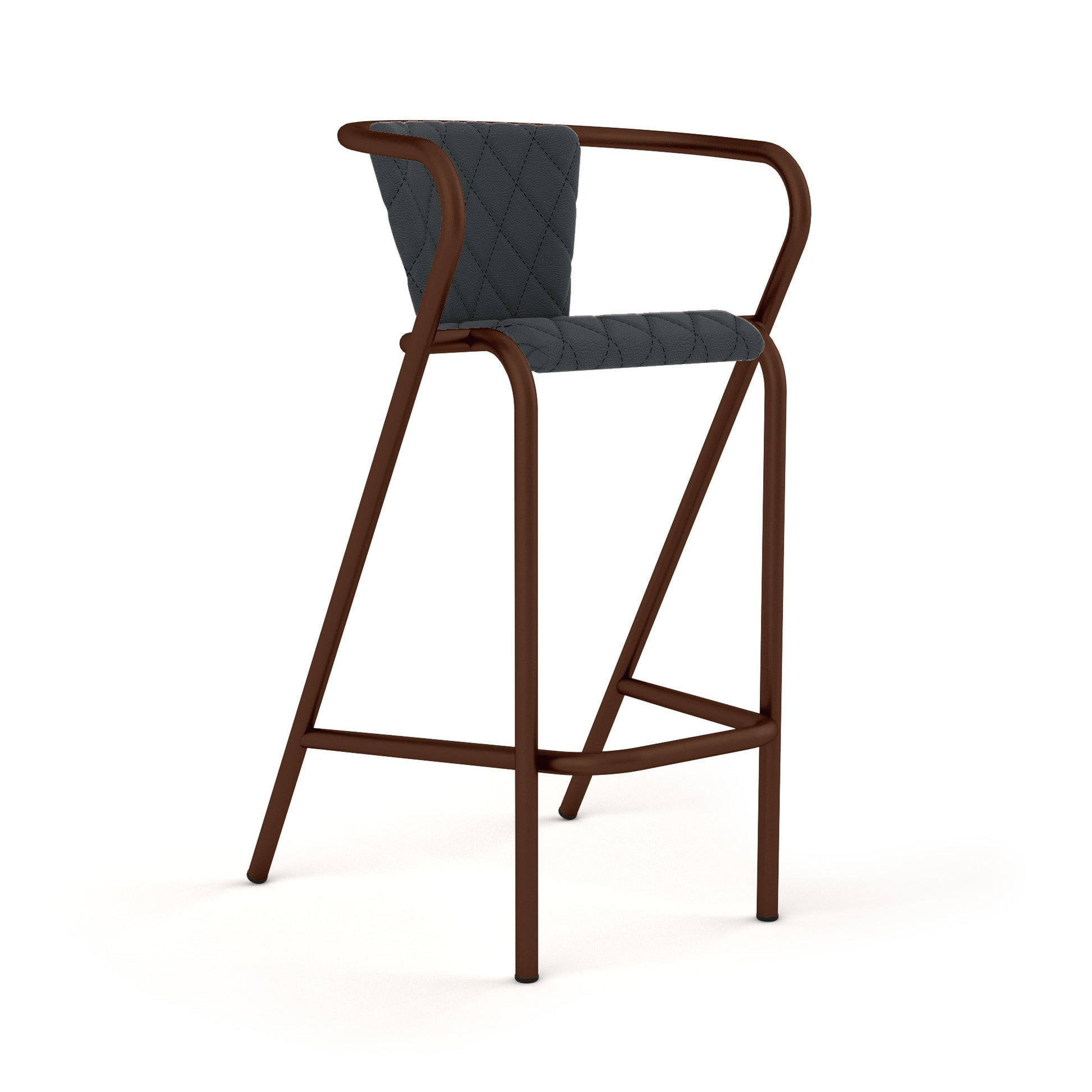 Espresso Grain / Synthetic Leather - Graphite