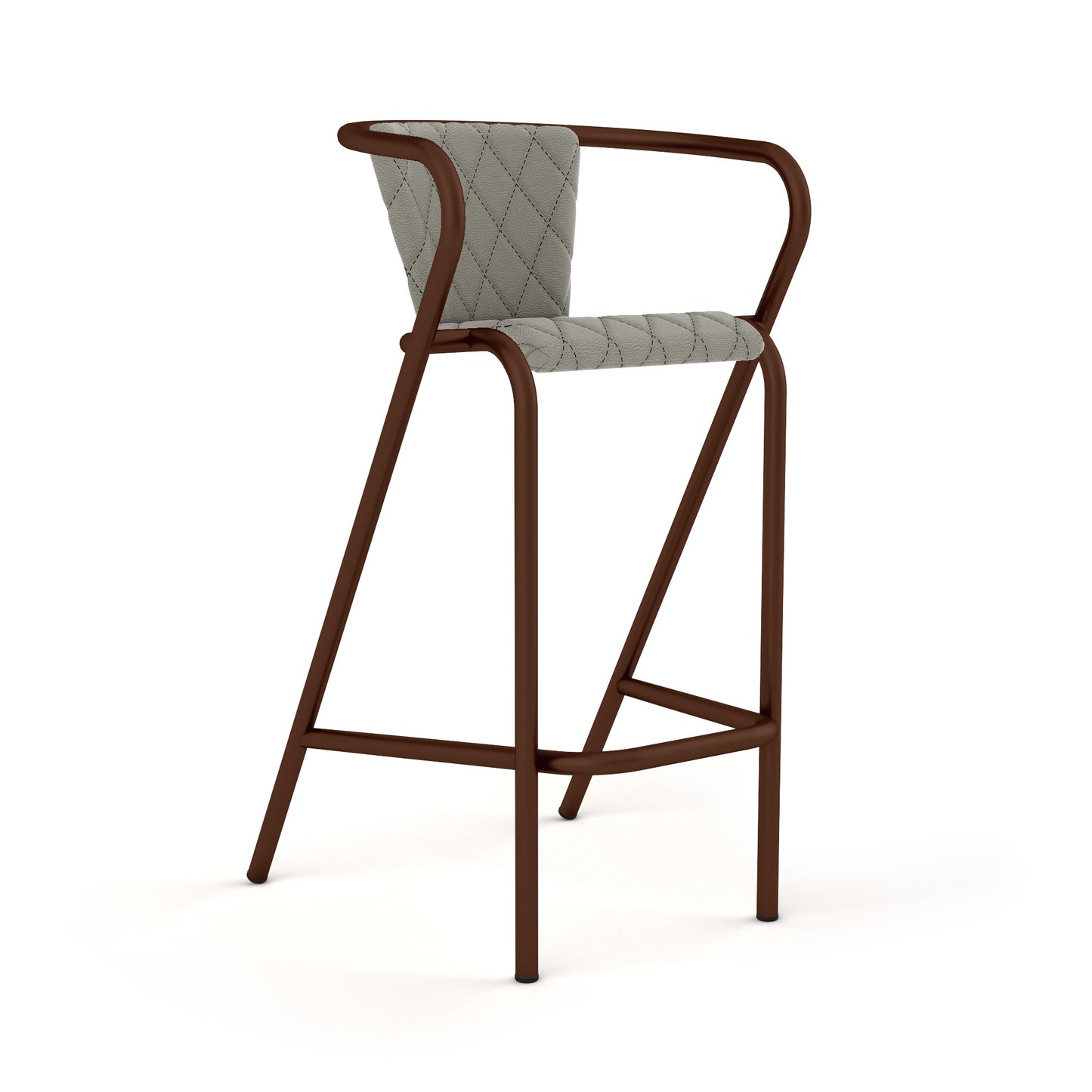 Espresso Grain / Synthetic Leather - Perle